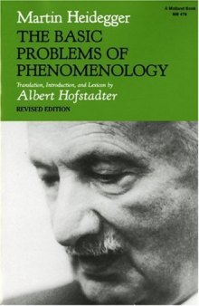 The Basic Problems of Phenomenology