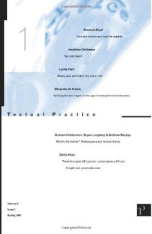 [Journal] Textual Practice. Vol. 9. Issue 1