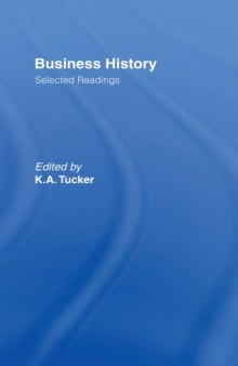 Business History: Selected Readings