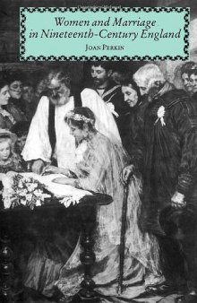 Women and Marriage in Nineteenth-Century England