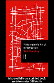 Wittgenstein's art of investigation