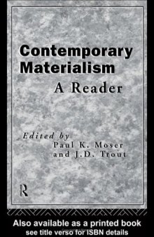 Contemporary Materialism - A Reader