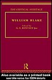 William Blake: The Critical Heritage (The Collected Critical Heritage : the Romantics)