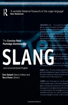 Dictionary of Slang and Unconventional English