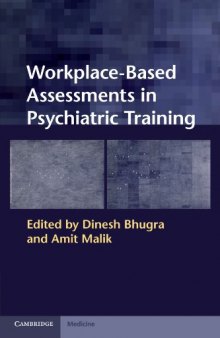 Workplace-based assessments in psychiatric training