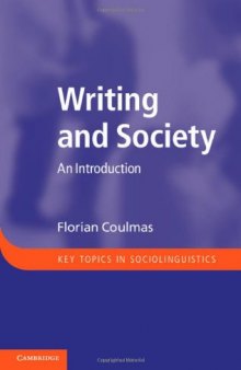 Writing and Society: An Introduction