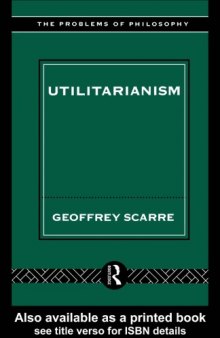 Utilitarianism (Problems of Philosophy), First Edition