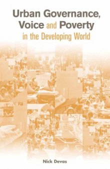 Urban Governance Voice and Poverty in the Developing World  