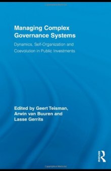 Managing Complex Governance Systems (Routledge Critical Studies in Public Management)  