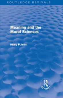 Meaning and the Moral Sciences 