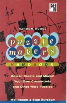 Puzzlemaker's Handbook [crosswords, etc., ]