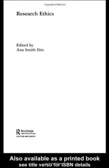 Research Ethics (Routledge Annals of Bioethics)