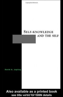 Self-Knowledge and the Self