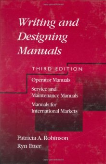 Writing and Designing Manuals, Third Edition