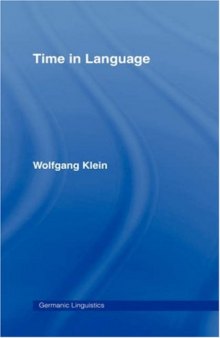 Time in Language (Germanic Linguistics)