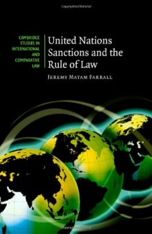 United Nations Sanctions and the Rule of Law (Cambridge Studies in International and Comparative Law)