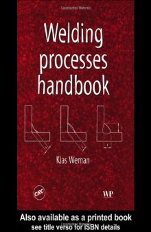 Welding Processes Handbook