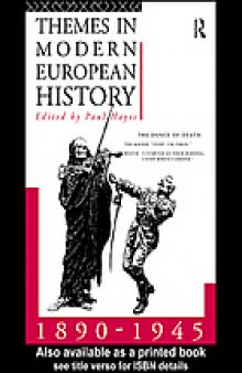 Themes in modern European history, 1890-1945
