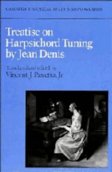 Treatise on Harpsichord Tuning (Cambridge Musical Texts and Monographs)
