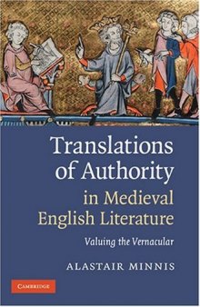 Translations of authority in medieval English literature: valuing the vernacular