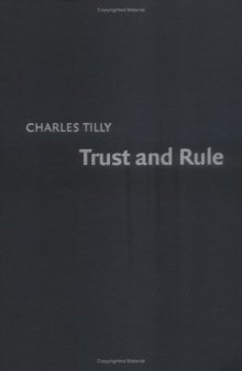 Trust and Rule (Cambridge Studies in Comparative Politics)