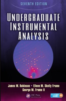 Undergraduate Instrumental Analysis