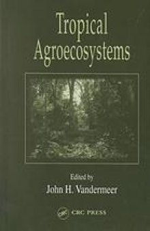Tropical agroecosystems