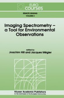 Imaging Spectrometry — a Tool for Environmental Observations