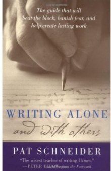 Writing Alone and With Others