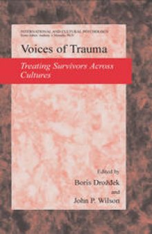 Voices of Trauma: Treating Psychological Trauma Across Cultures