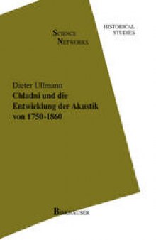 Chladni und die Entwicklung der Akustik von 1750–1860