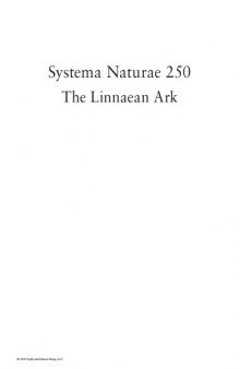 Systema naturae 250 : the Linnaean ark