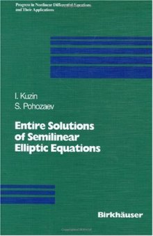 Entire solutions of semilinear elliptic equations 
