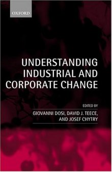 Understanding Industrial and Corporate Change