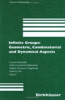 Infinite Groups.. Geometric, Combinatorial and Dynamical Aspects