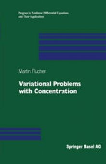 Variational Problems with Concentration