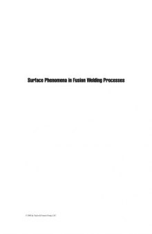 Surface Phenomena in Fusion Welding Processes