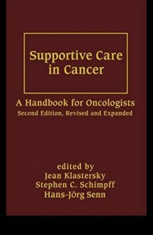 Supportive care in cancer : a handbook for oncologists