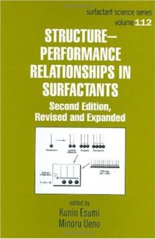 Structure-Performance Relationships in Surfactants 