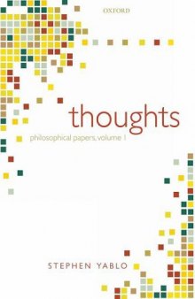 Thoughts: Papers on Mind, Meaning, and Modality 