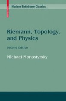 Riemann, Topology, and Physics