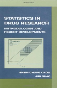 Statistics in Drug Research: Methodologies and Recent Developments