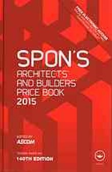 Spon's Architect's and Builders' Price Book 2015