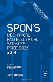 Spon's mechanical and electrical services price book 2014