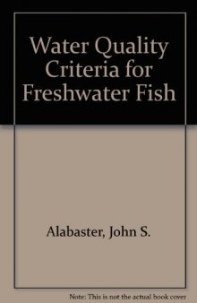 Water Quality Criteria for Freshwater Fish