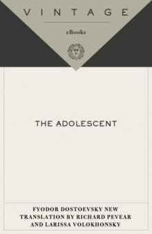 The Adolescent (Vintage Classics)  