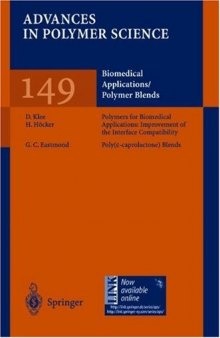 Biomedical Applications Polymer Blends (Advances in Polymer Science)