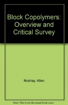 Block Copolymers. Overview and Critical Survey