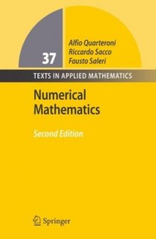 Numerical Mathematics (Texts in Applied Mathematics)