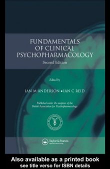 Fundamentals of clinical psychopharmacology